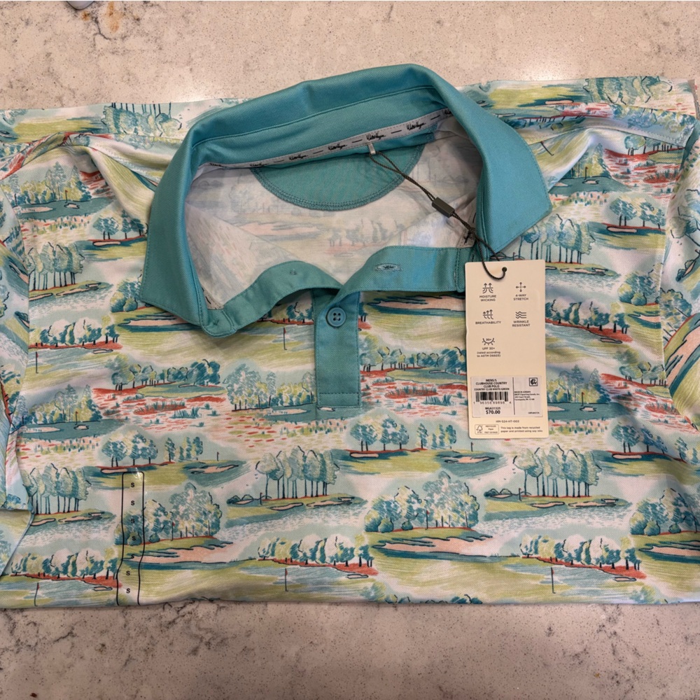 Walter Hagen Multicolor Golf Polo